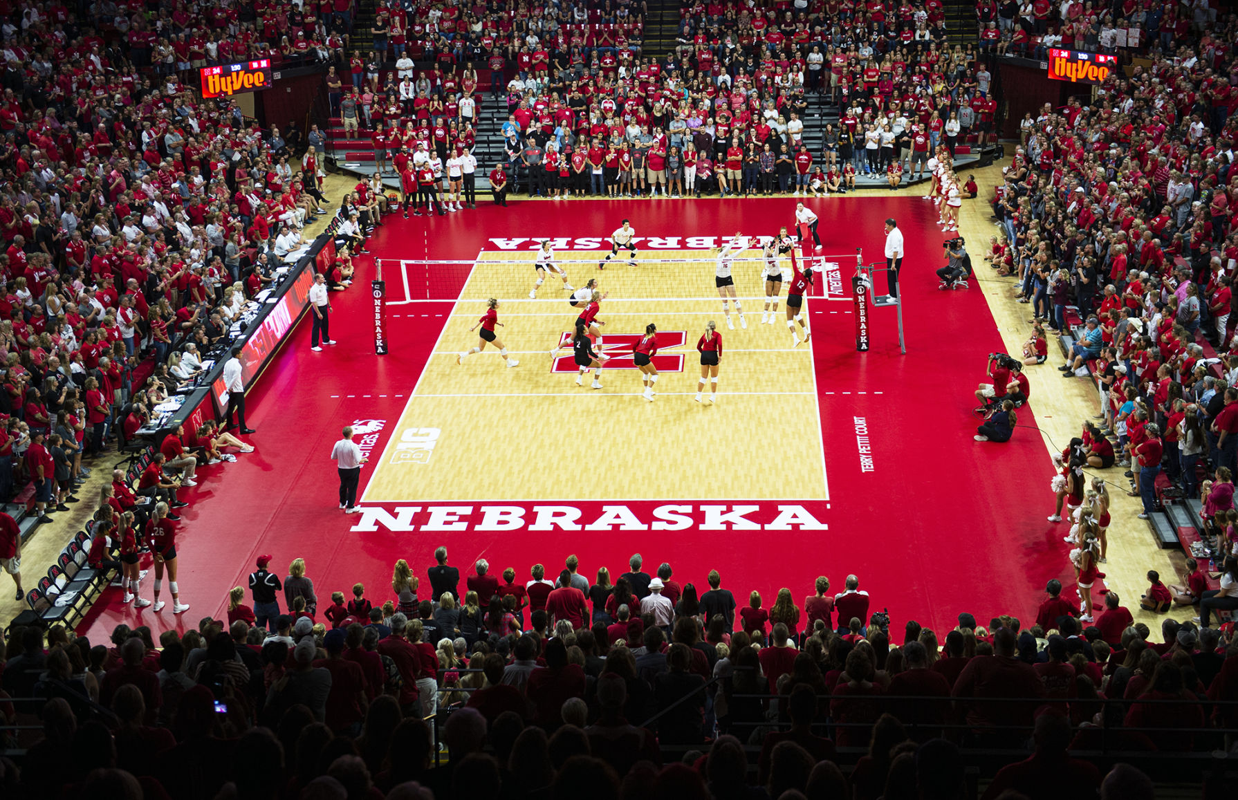 NU volleyball, 8.24
